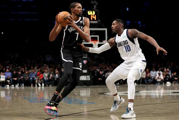 Kevin Durant, Brooklyn Nets, Dorian Finney-Smith, Dallas Mavericks
